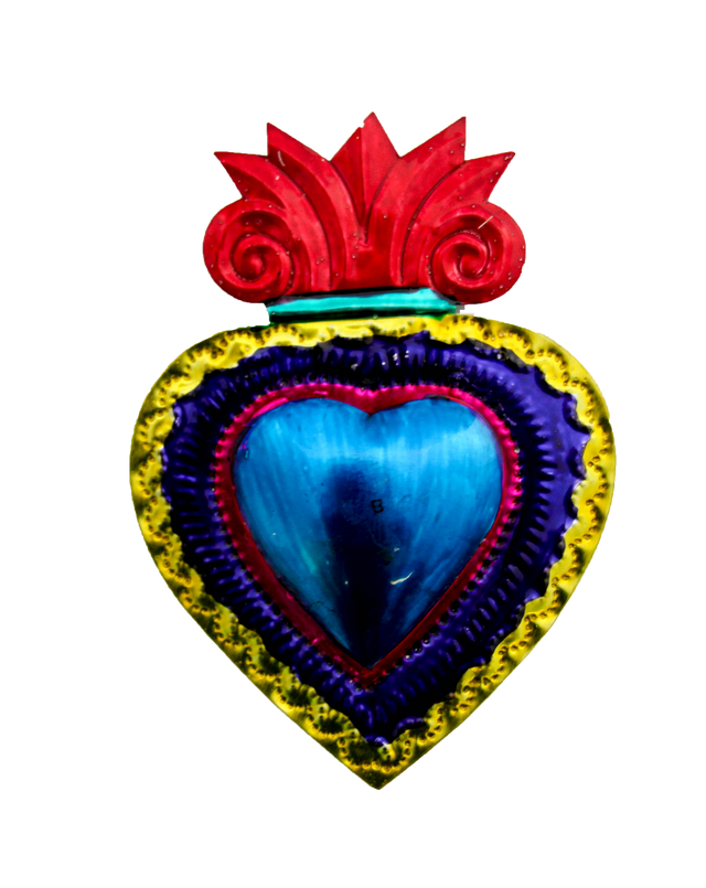Fuego Tin Heart
