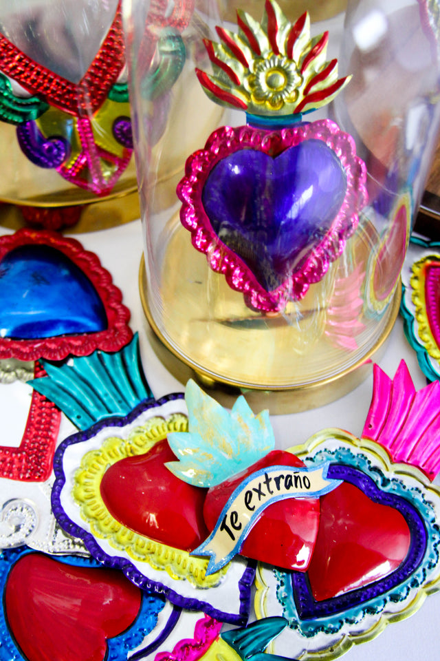 Fuego Tin Heart