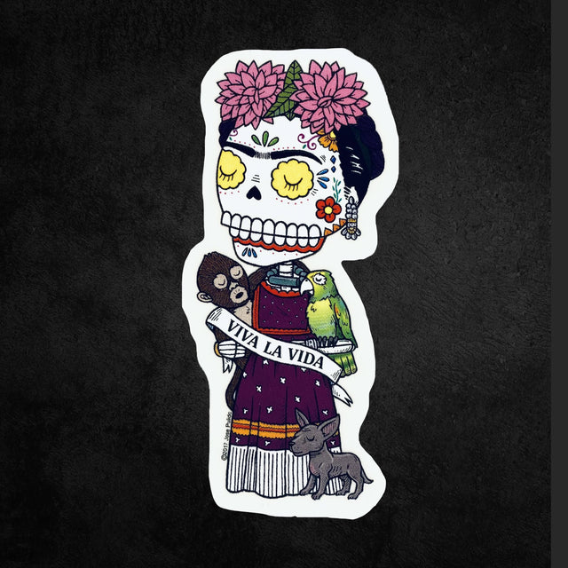 An ode to Sugar skull art and a nod to American comics. Mexi Pop art is for everyone!
