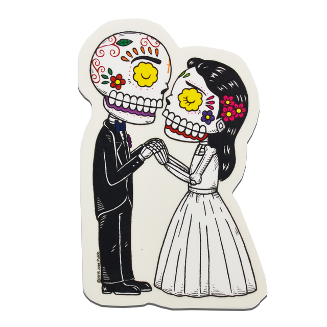 Bride & Groom Sticker