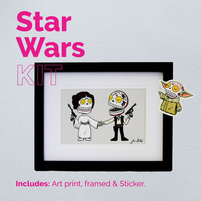 Star Wars KIT – Handmade Mexican Pop Art Set (Limited Edition)