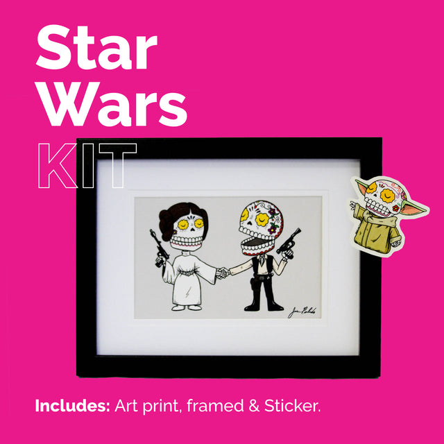 Star Wars KIT – Handmade Mexican Pop Art Set (Limited Edition)