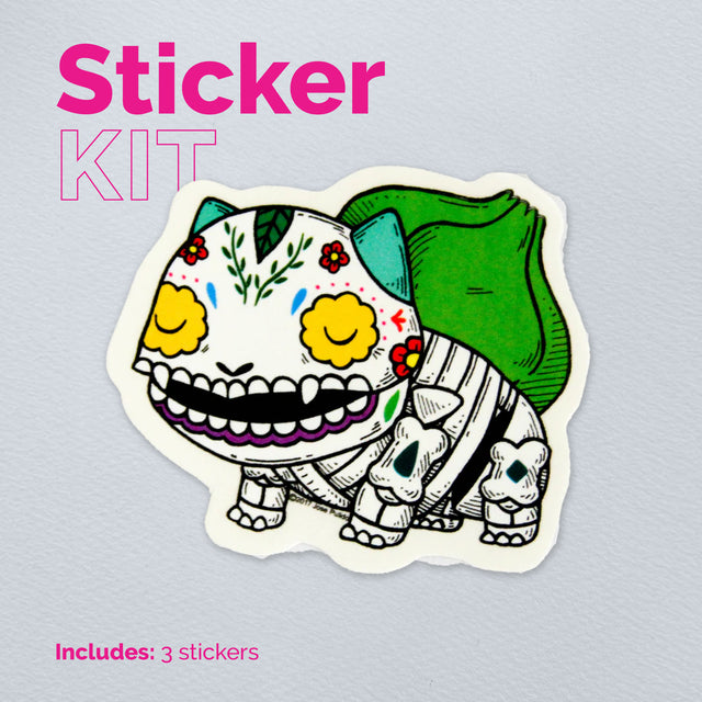 Pokémon Sticker KIT – Handmade Mexican Art Stickers
