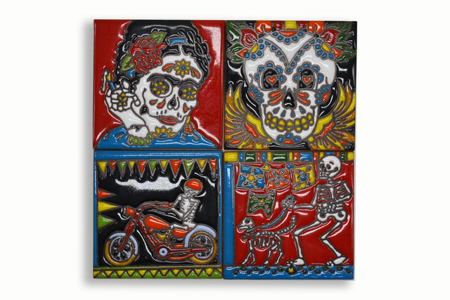 Calavera Tile Small