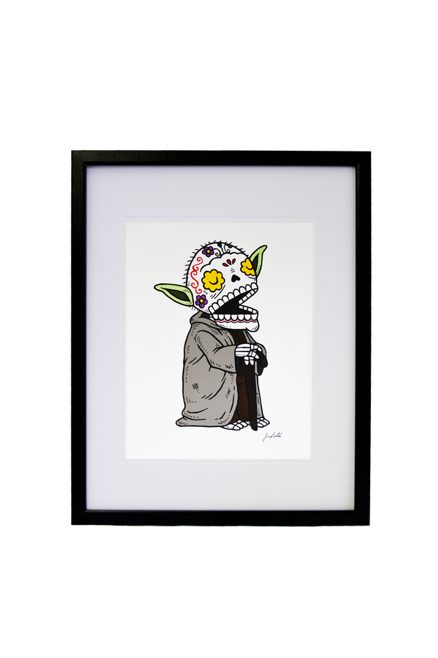 Baby Yoda Original Print