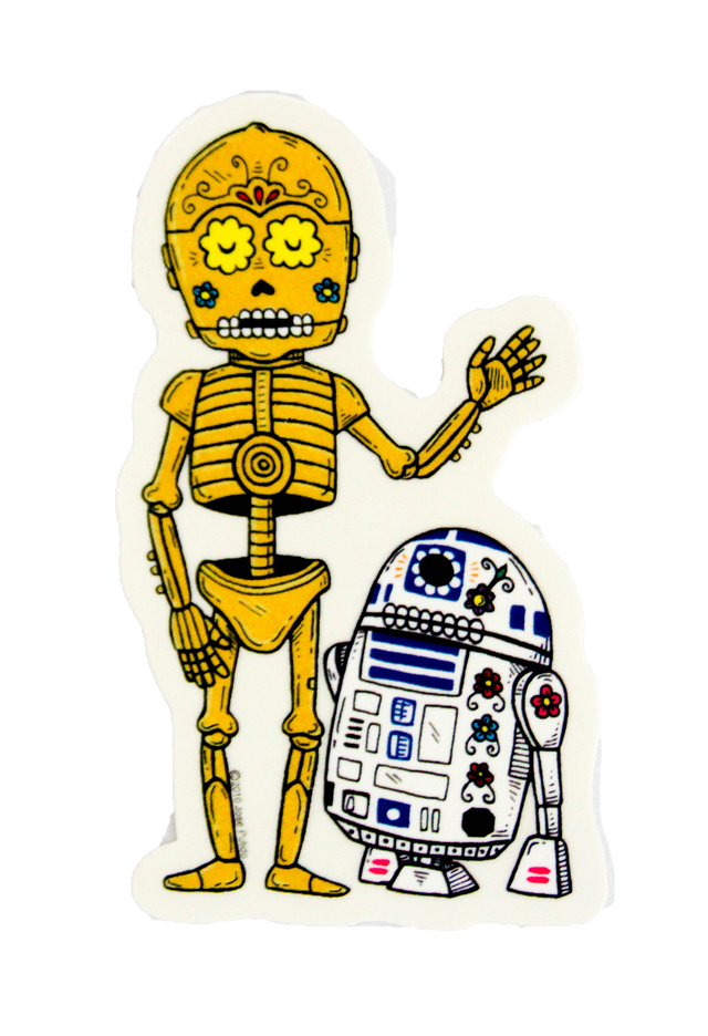 Star Wars Droids Sticker