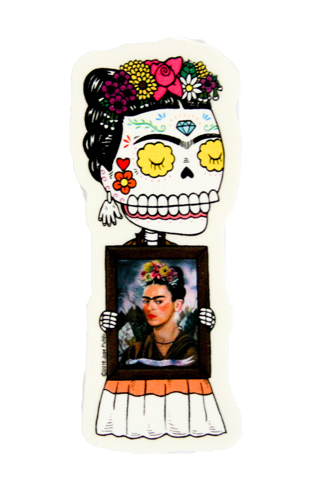 Frida the Painting Sticker