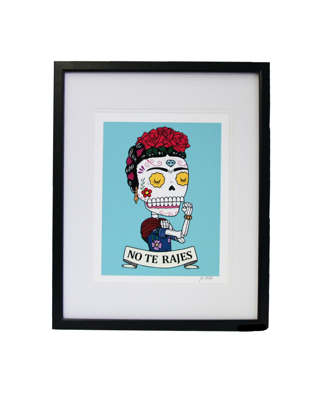 Frida the Riveter Original Print – La Calavera MX